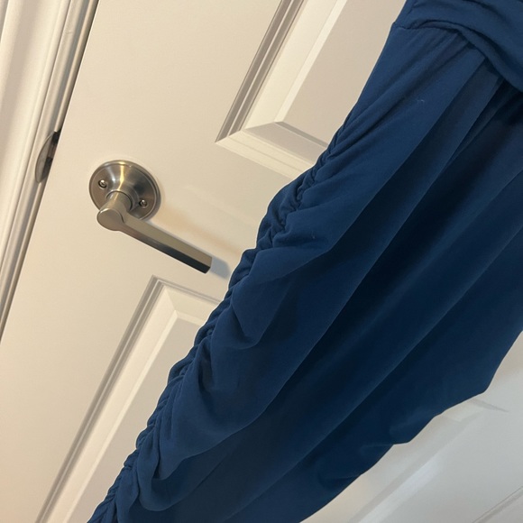 NWT Pink Blush Maternity Off Shoulder Wrap Maternity Photoshoot Dress - Picture 7 of 9